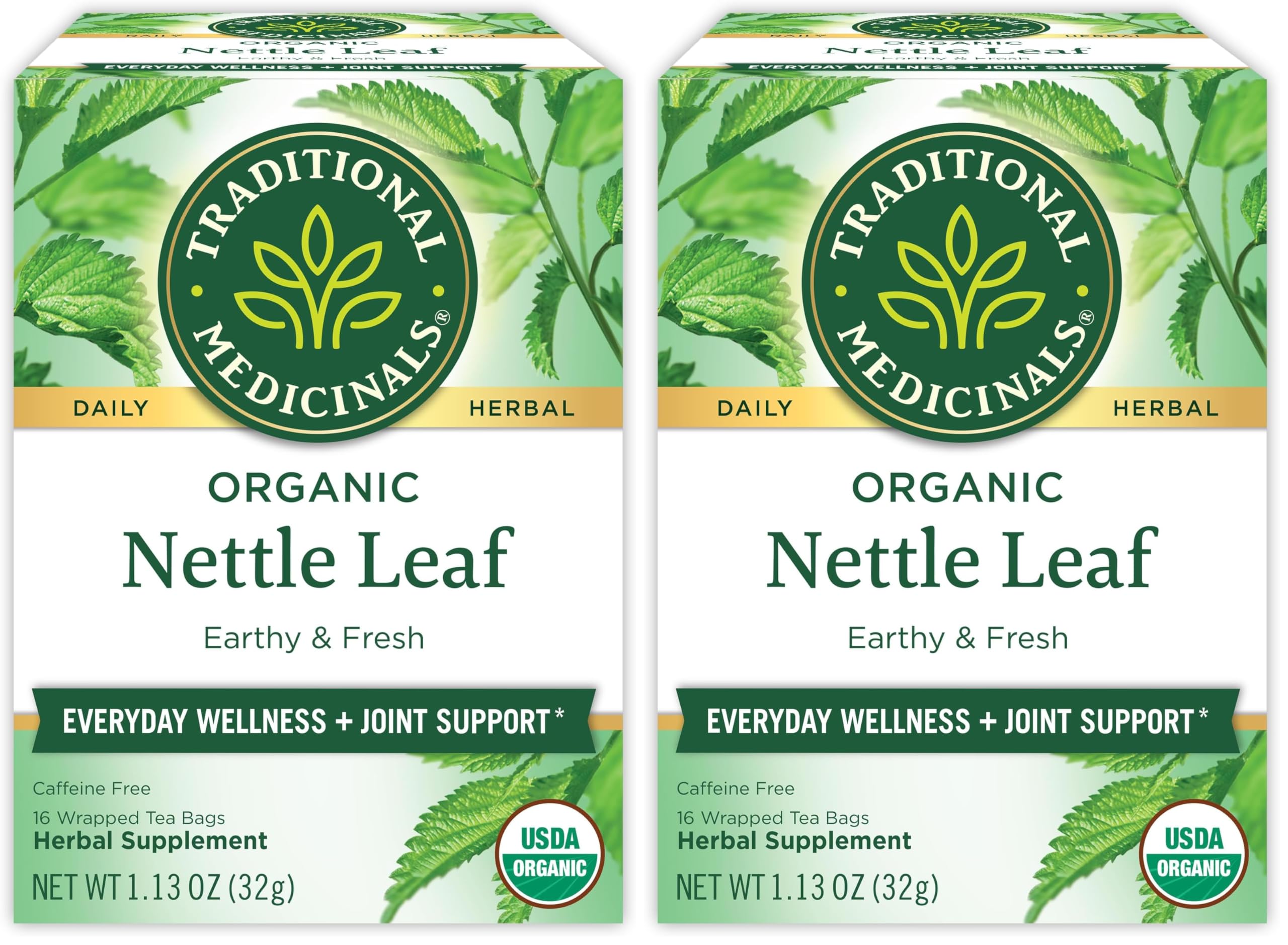 Organic wellness infusion front view